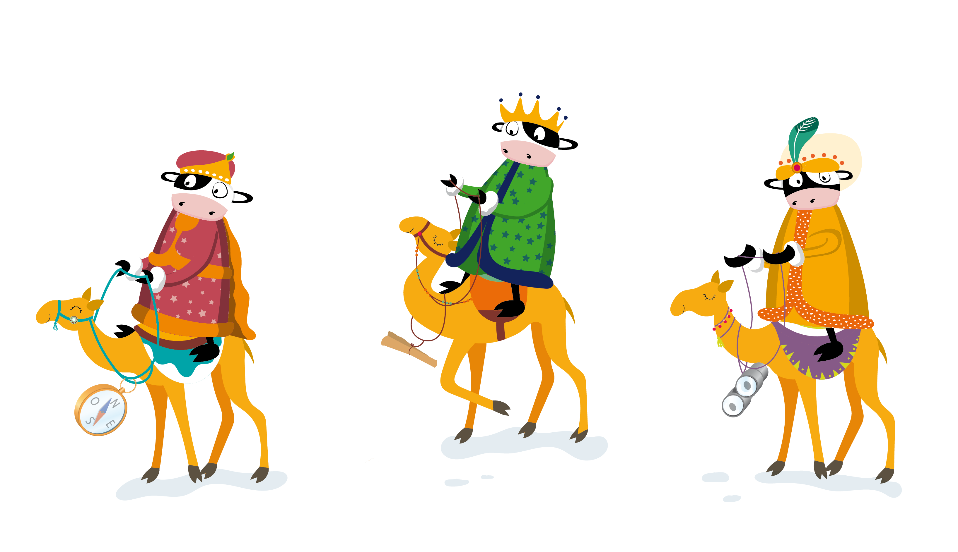¡Unos Reyes Magos muUuy despistados!